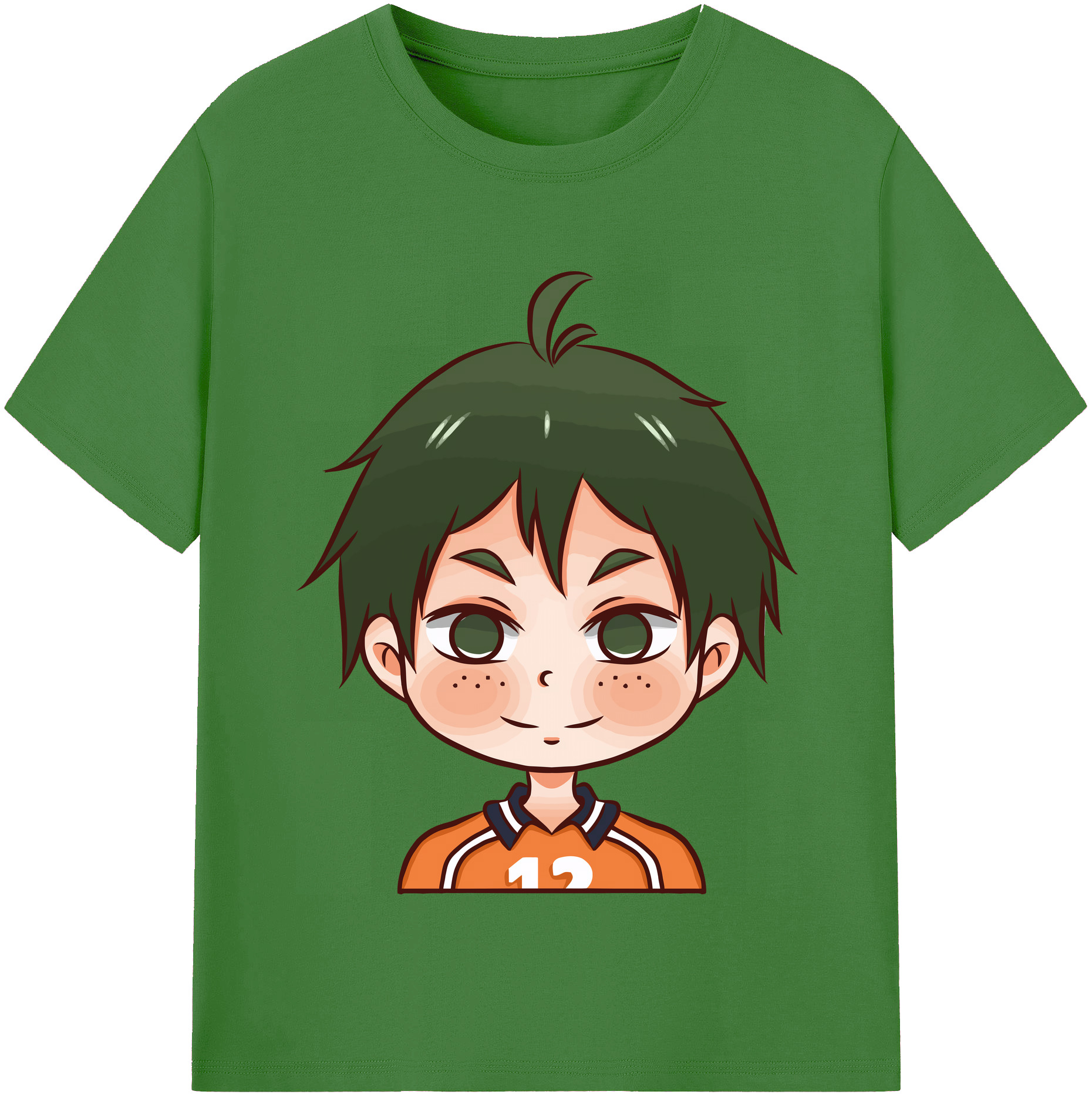 （画像用） ハイキュー!! Haikyu!! レディースカジュアルプリントTシャツ（綿100％）